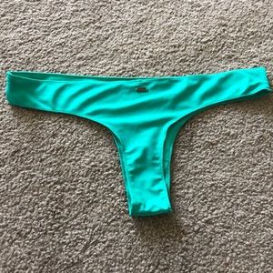 Rip Curl Bikini bottoms Emerald Green Size Small